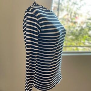 Coolibar UPF 50+ Long Sleeve Striped Tee Sz XS
